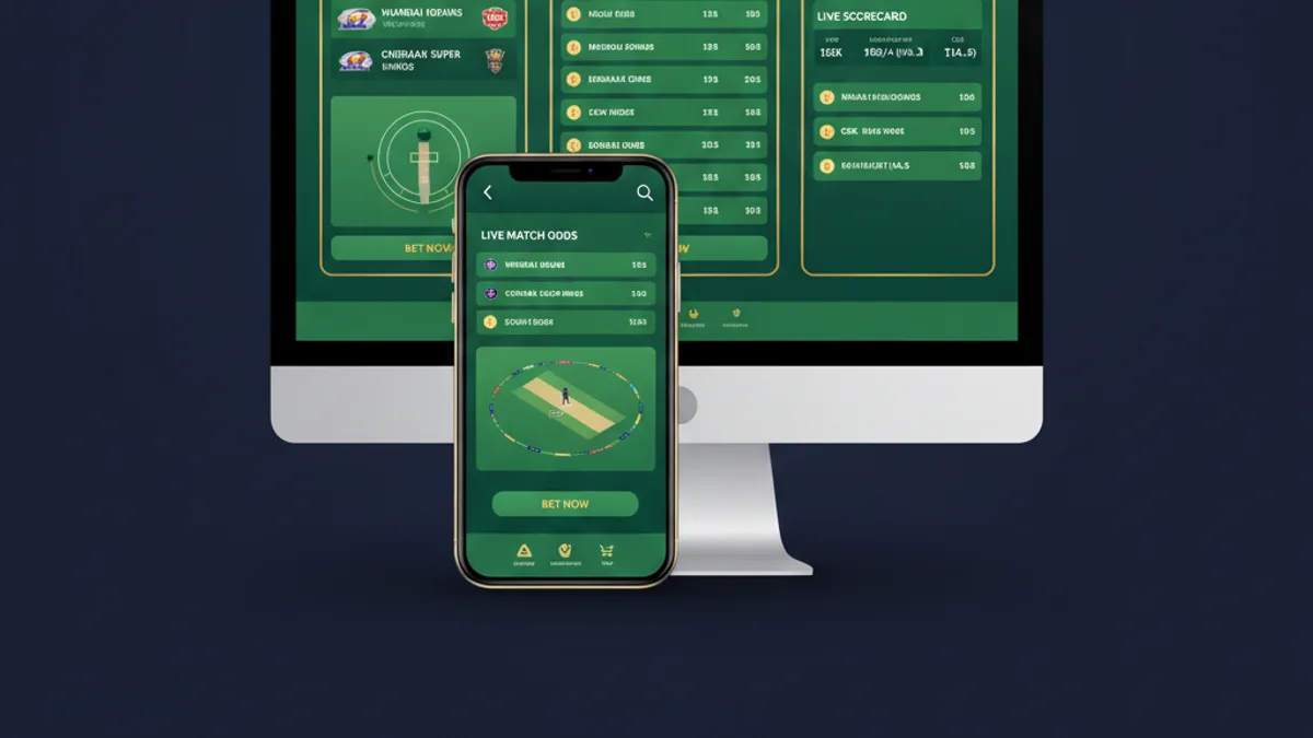 Gold365 Green portal with live IPL cricket exchange odds and secure cricket ID login for India