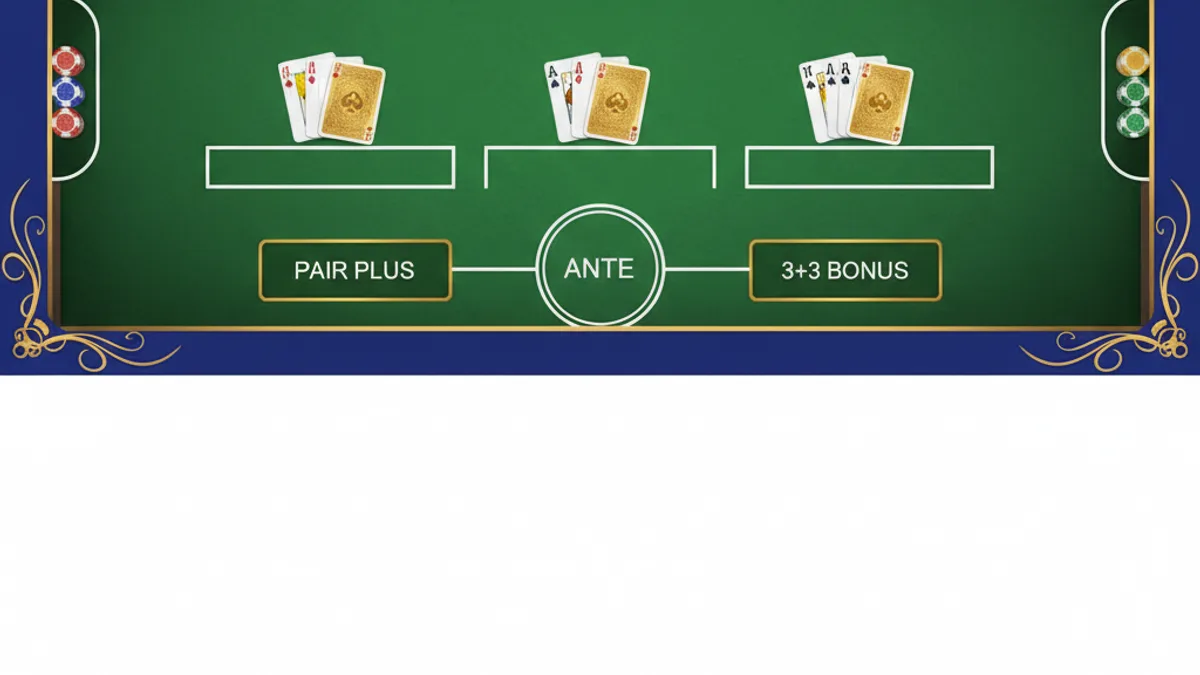 Gold365 live Teen Patti table showing ante bet, pair plus side bets and rupee table limits